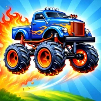 Monster Truck Kids Car Games